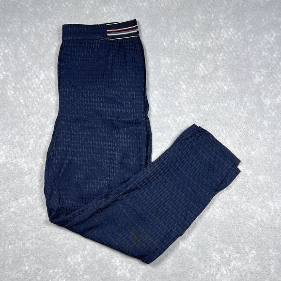 Anthropologie Pull On Trouser Women’s Size X-Small Navy Blue The Essential - Picture 1 of 10